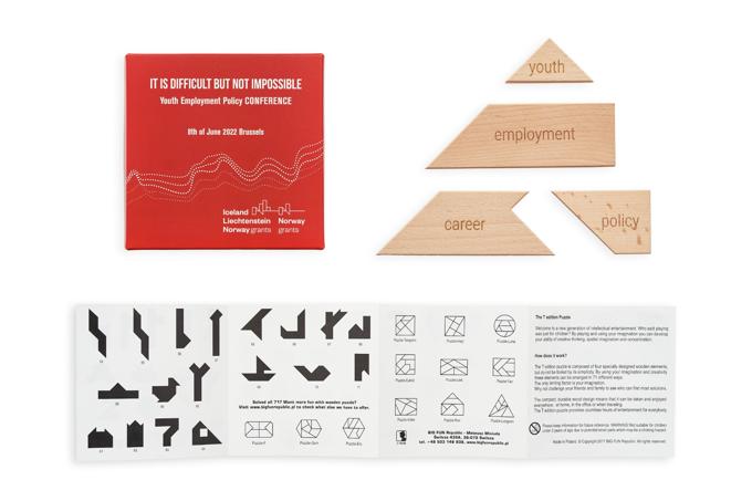 Puzzle, opakowanie i instrukcja