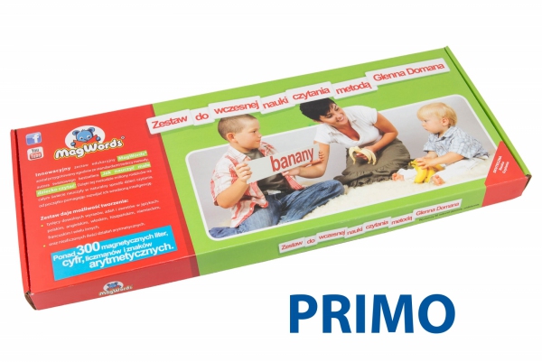 Zestaw Edukacyjny MagWords - PRIMO (300 elementów)